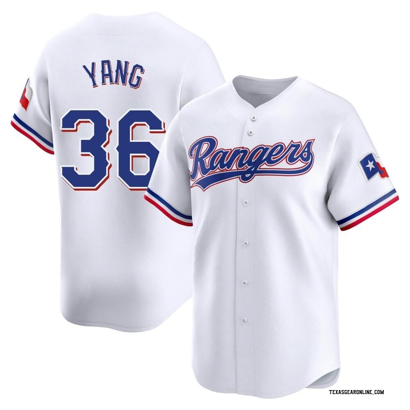 Hyeon-Jong Yang Youth Texas Rangers Home Jersey - White Limited