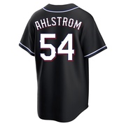 Robert Ahlstrom Men's Texas Rangers Fashion Out Jersey - Black Replica