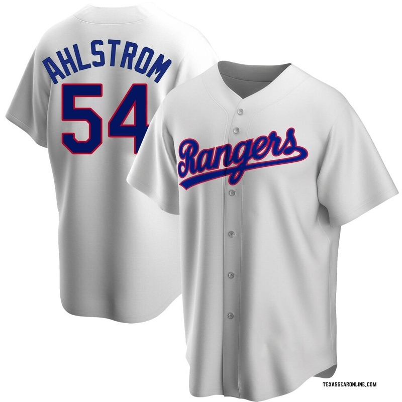 Robert Ahlstrom Men's Texas Rangers Home Cooperstown Collection Jersey - White Replica