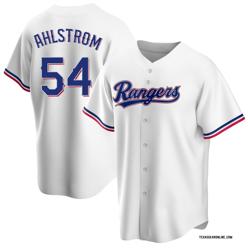 Robert Ahlstrom Men's Texas Rangers Home Jersey - White Replica
