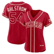 Robert Ahlstrom Women's Texas Rangers 2026 City Connect Stadium Jersey - Red Limited