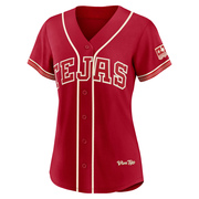 Robert Ahlstrom Women's Texas Rangers 2026 City Connect Stadium Jersey - Red Limited