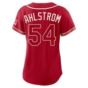 Robert Ahlstrom Women's Texas Rangers 2026 City Connect Stadium Jersey - Red Limited