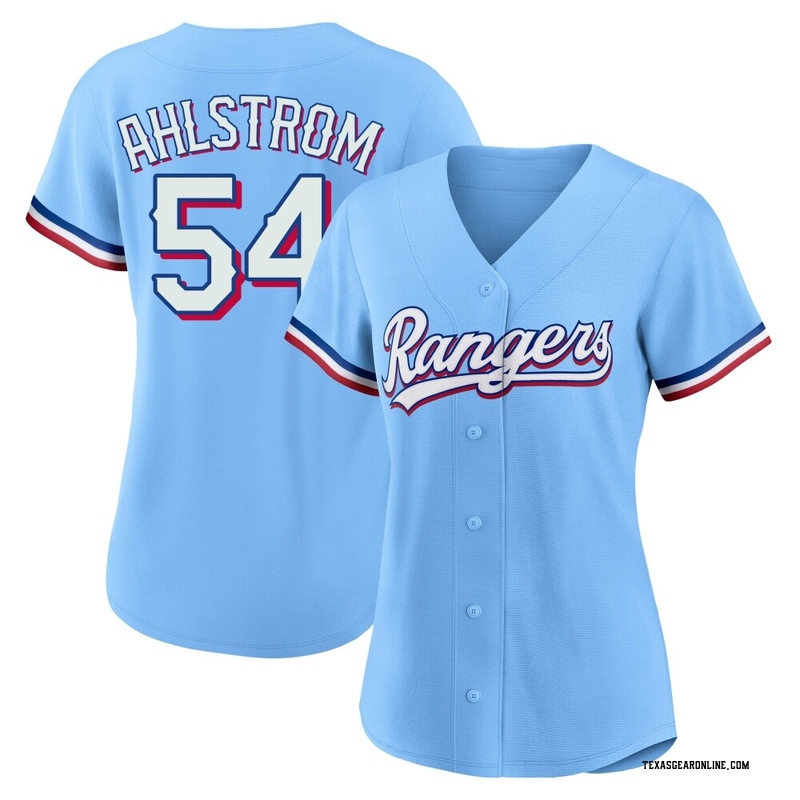 Robert Ahlstrom Women's Texas Rangers Alternate Jersey - Light Blue Replica