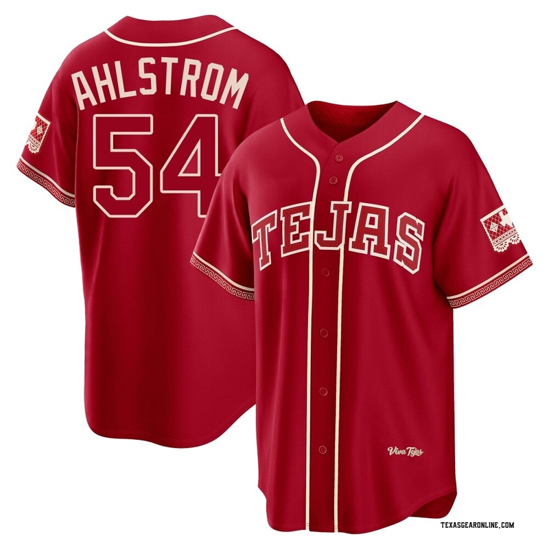 Robert Ahlstrom Youth Texas Rangers 2026 City Connect Stadium Jersey - Red Limited
