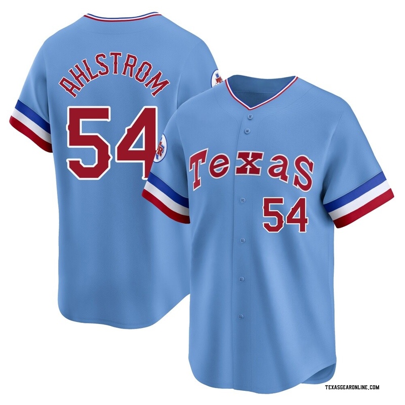 Robert Ahlstrom Youth Texas Rangers Cooperstown Collection Jersey - Light Blue Limited